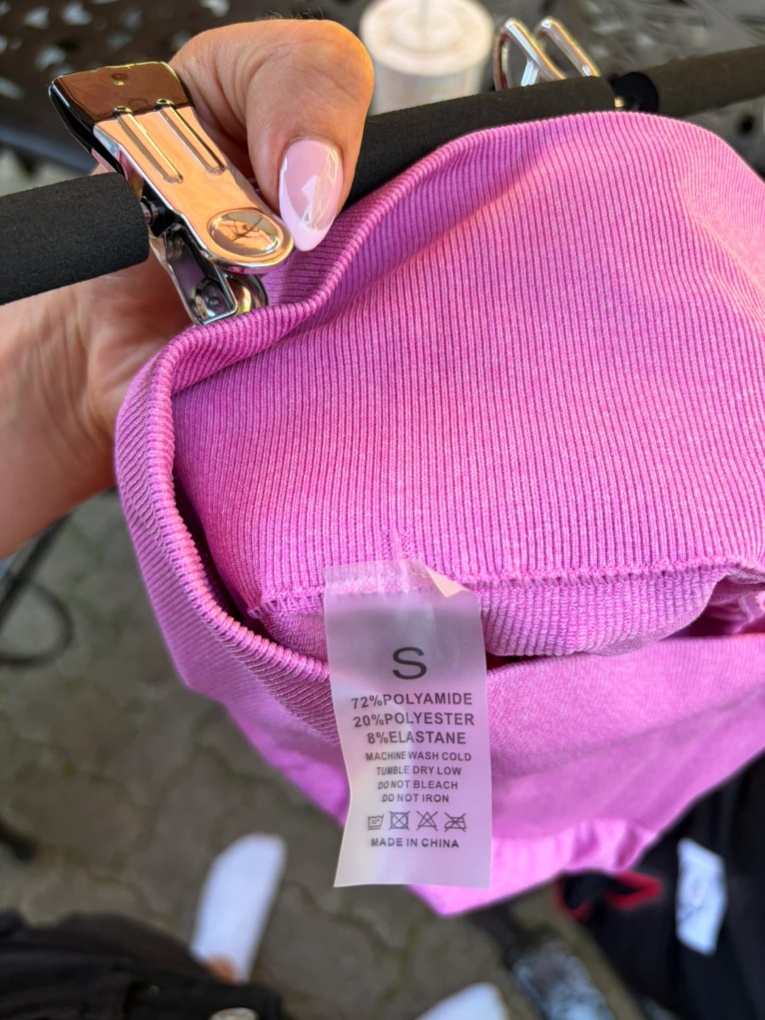 Pink NVGTN Dupe Shorts - photo 4