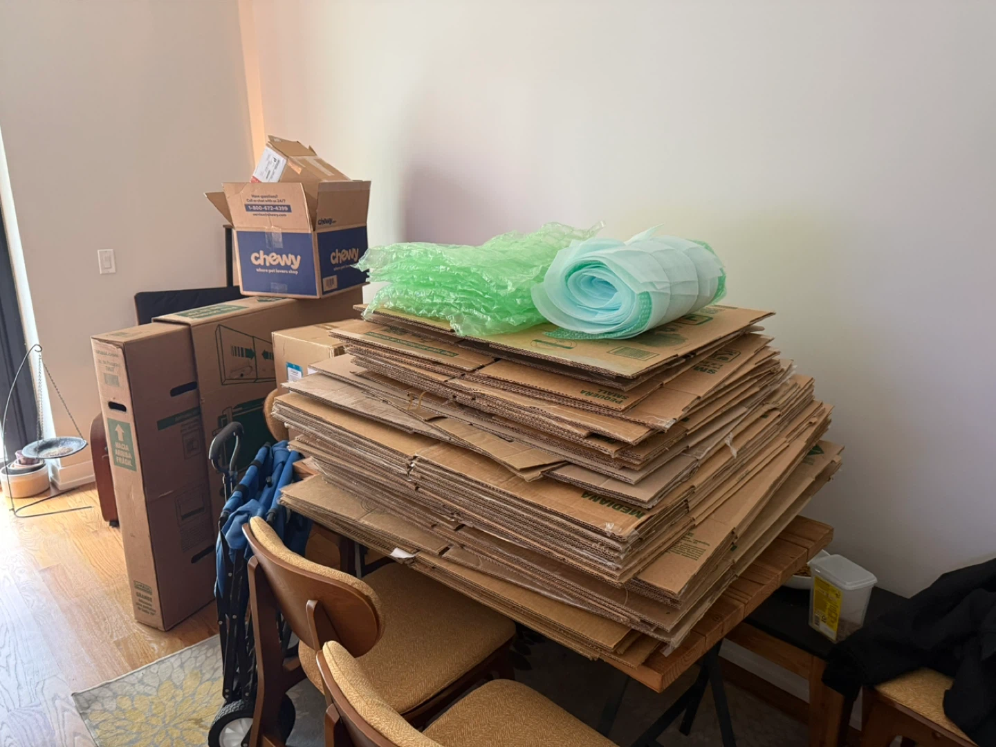 Moving Boxes and Packing Supplies