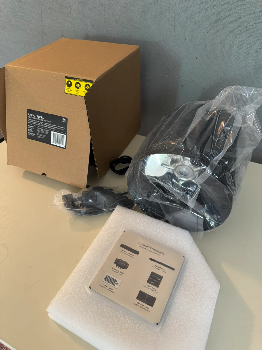 AC Infinity Axial Series S8 Inline Duct Fan - photo 2