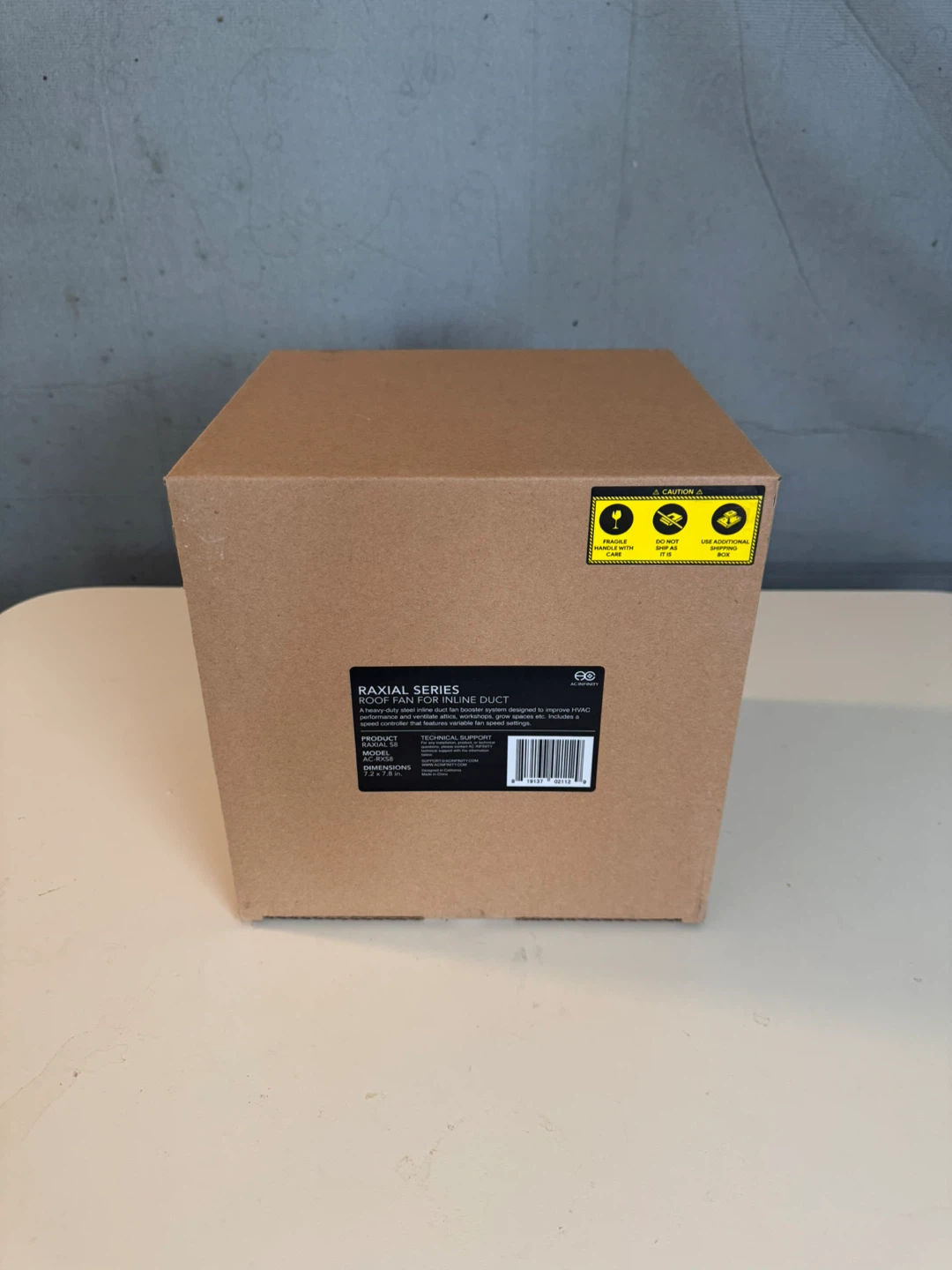 AC Infinity Axial Series S8 Inline Duct Fan - photo 5