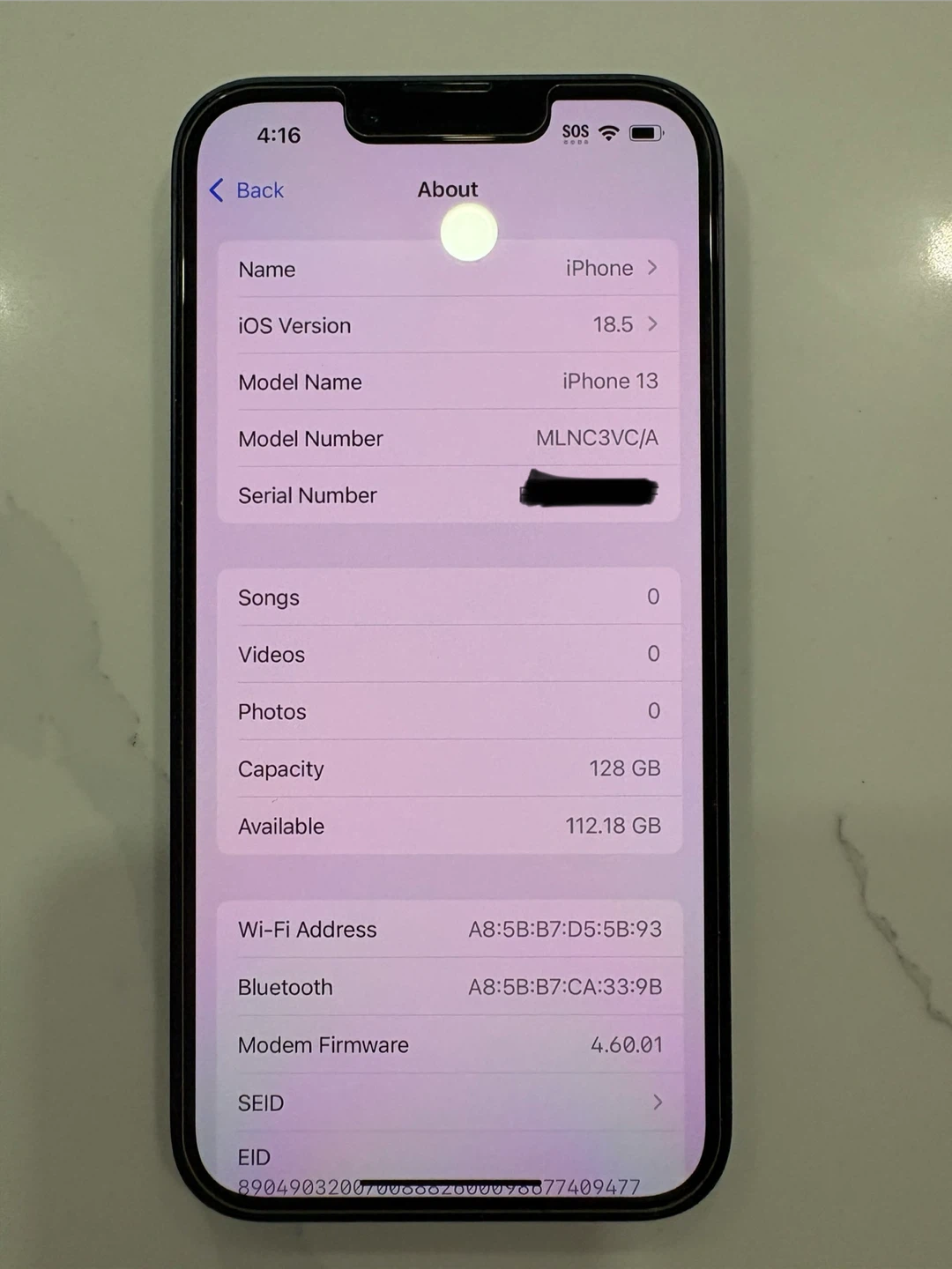 iPhone 13 128gb Black - photo 4
