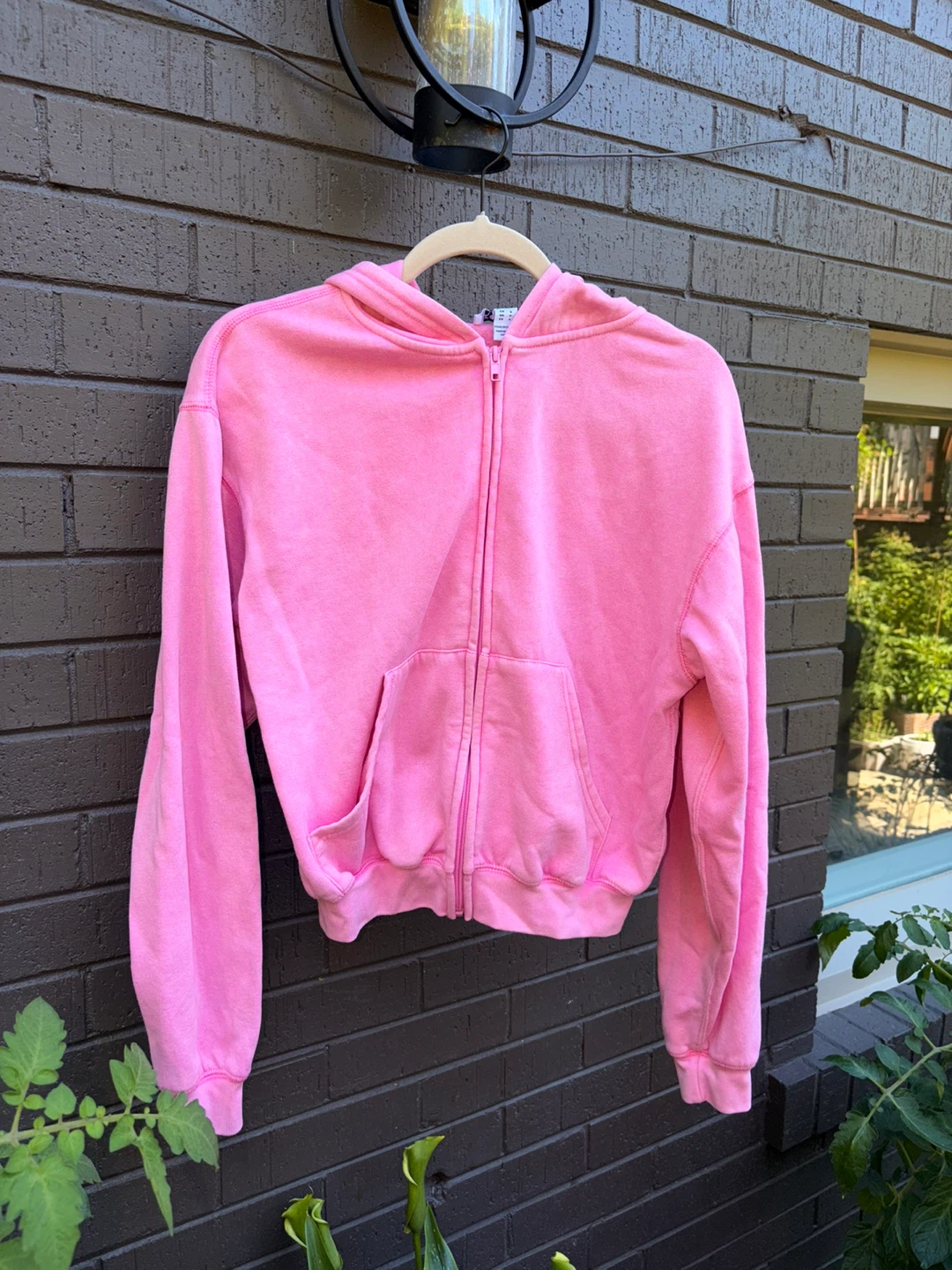 Refuge Athletics Pink Zip-Up Hoodie