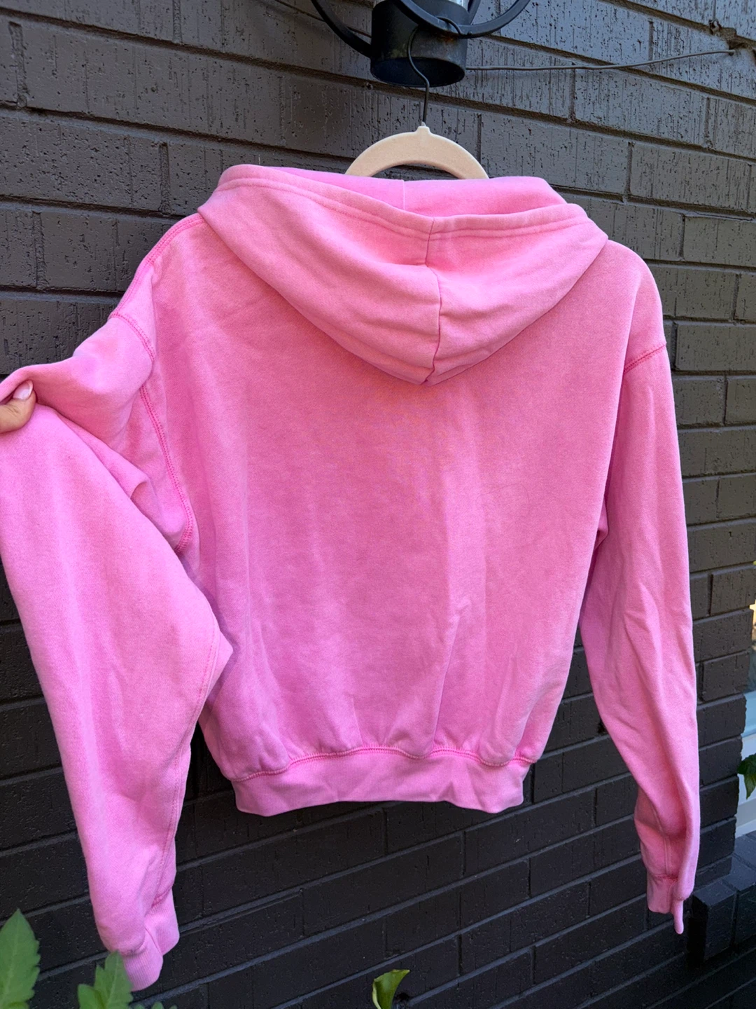Refuge Athletics Pink Zip-Up Hoodie - photo 3