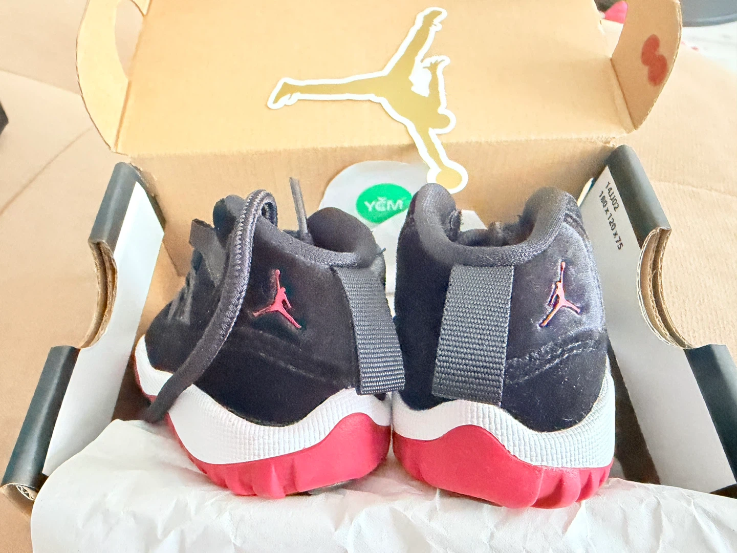 Jordan 11 Retro Toddler Sneakers Size 3c