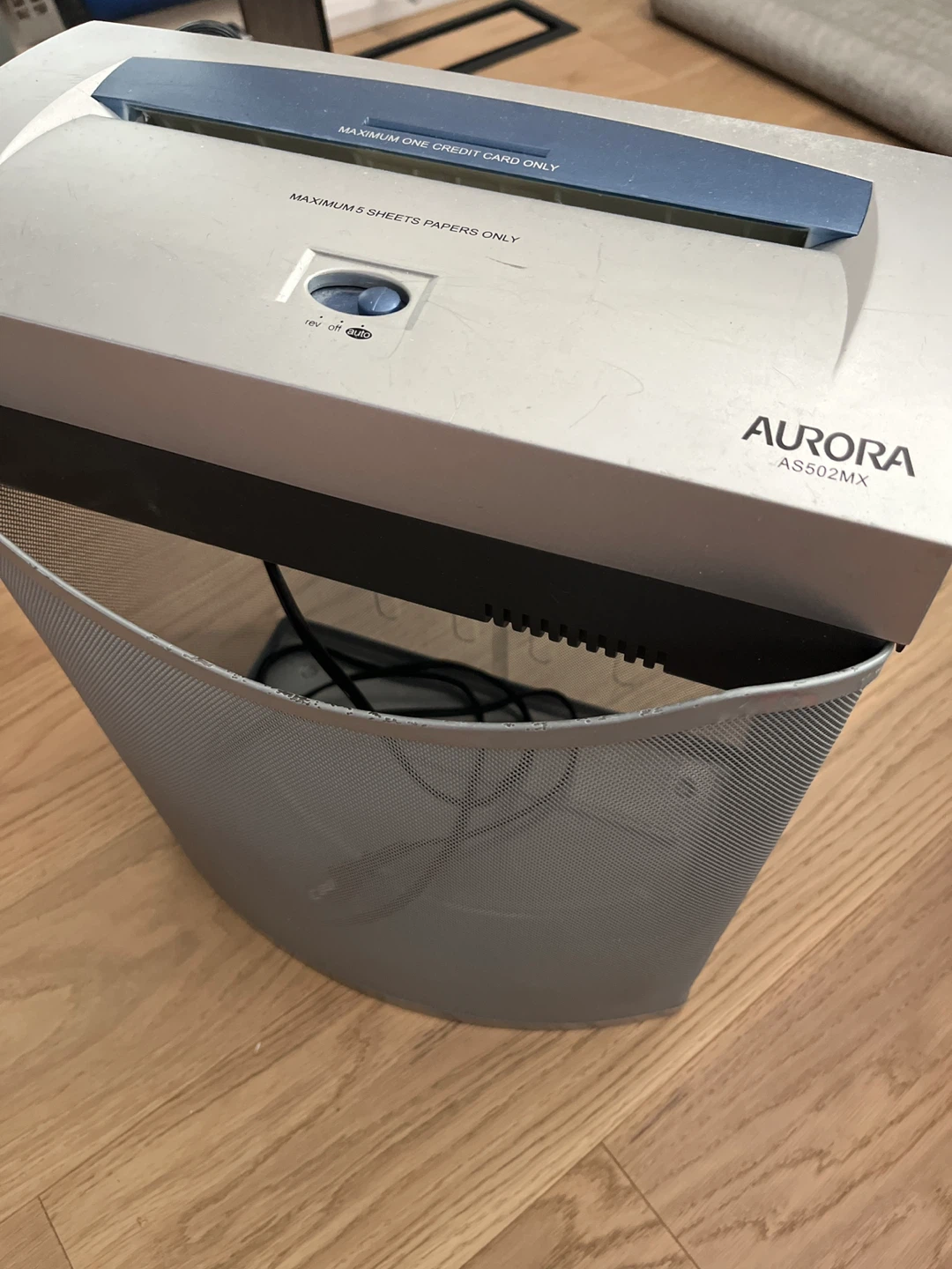 Aurora AS502MX Paper Shredder - photo 2