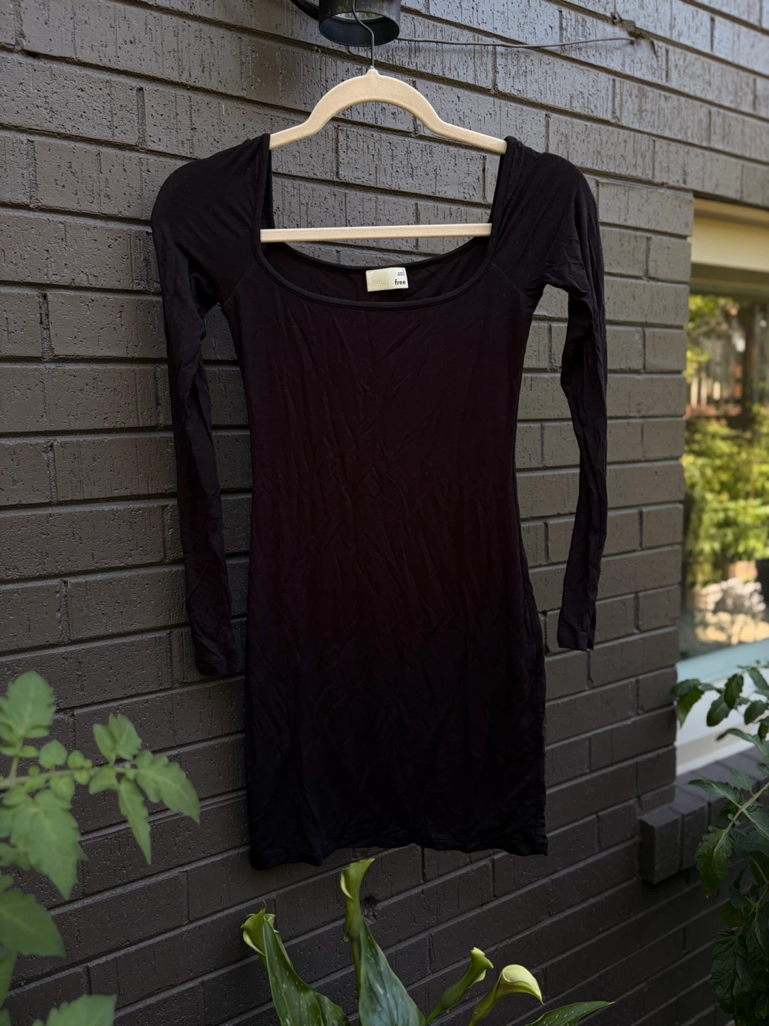 Wilfred Free Black Mini Dress
