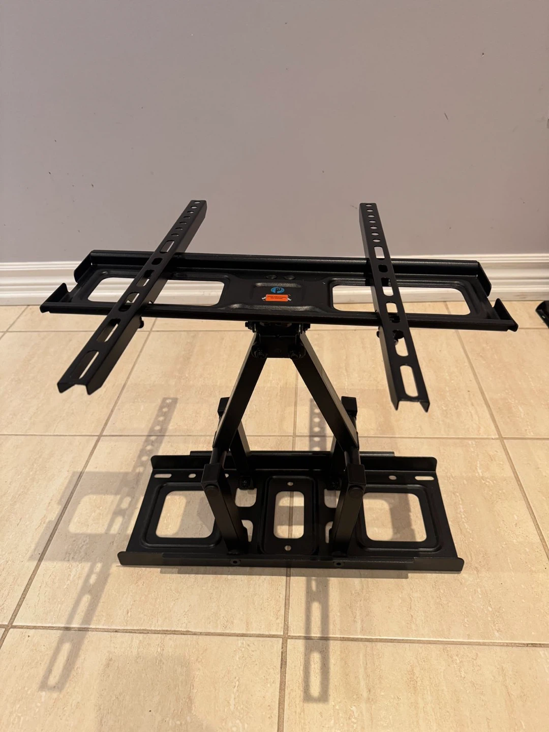 Black Swivel TV Wall Mount