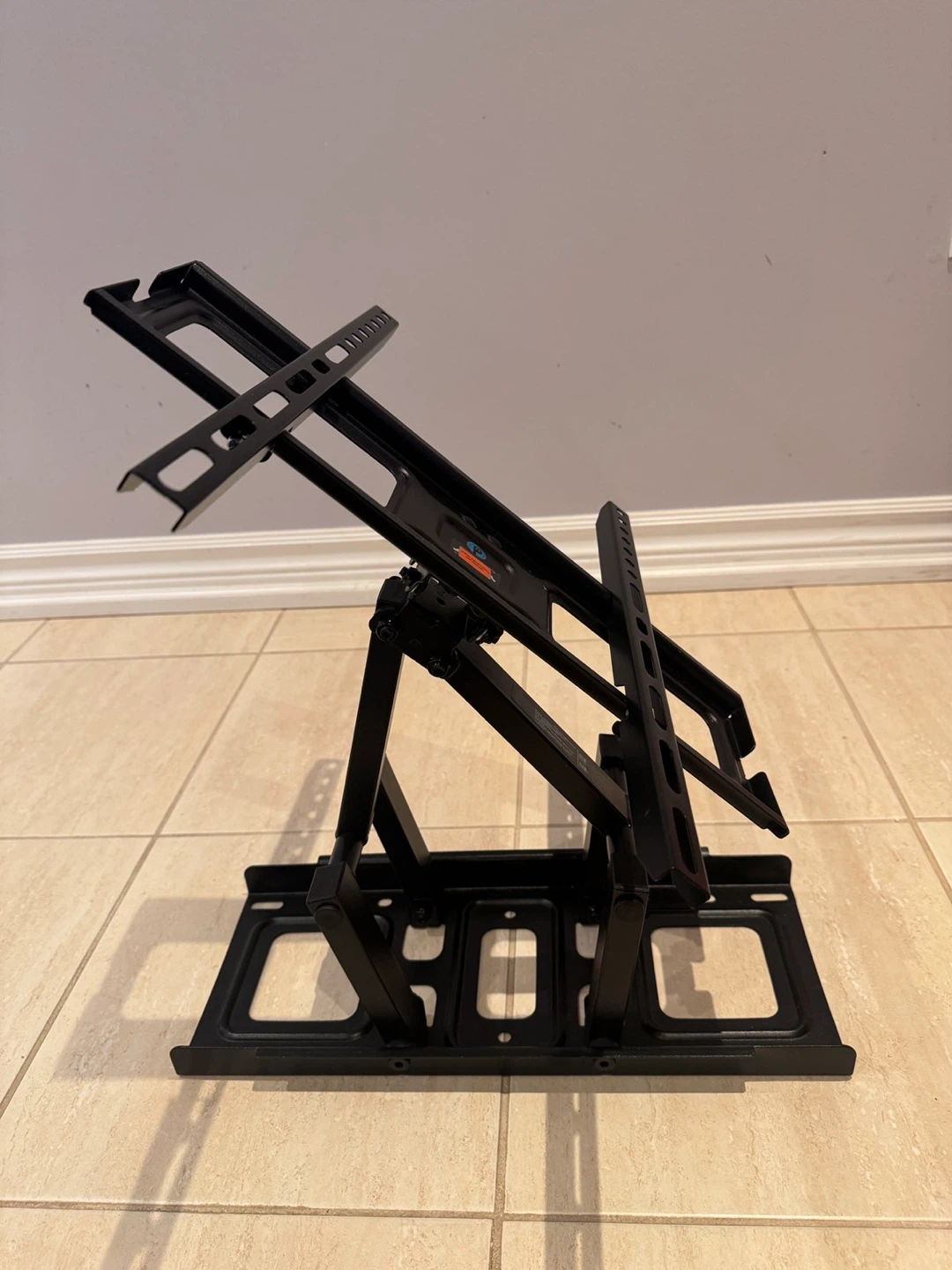 Black Swivel TV Wall Mount - photo 2