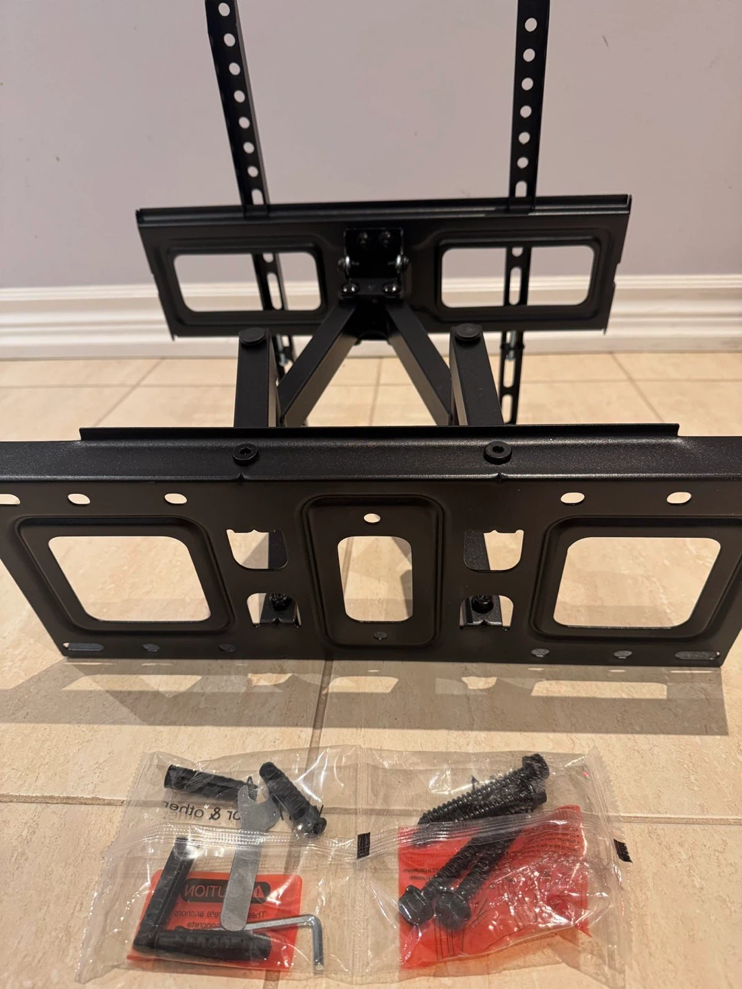Black Swivel TV Wall Mount - photo 3