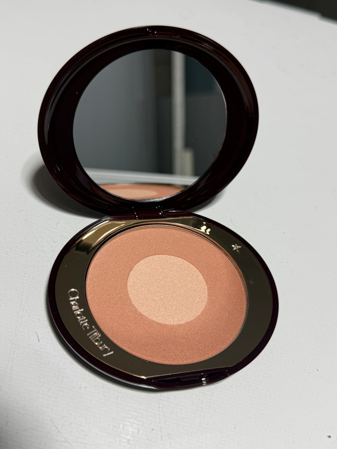 NEW Charlotte Tilbury Pillow Talk Cheek to Chic Powder Blush