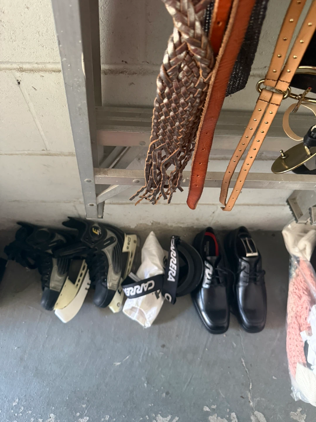 Assorted Belts - Braided Leather, Studded, and More - photo 4
