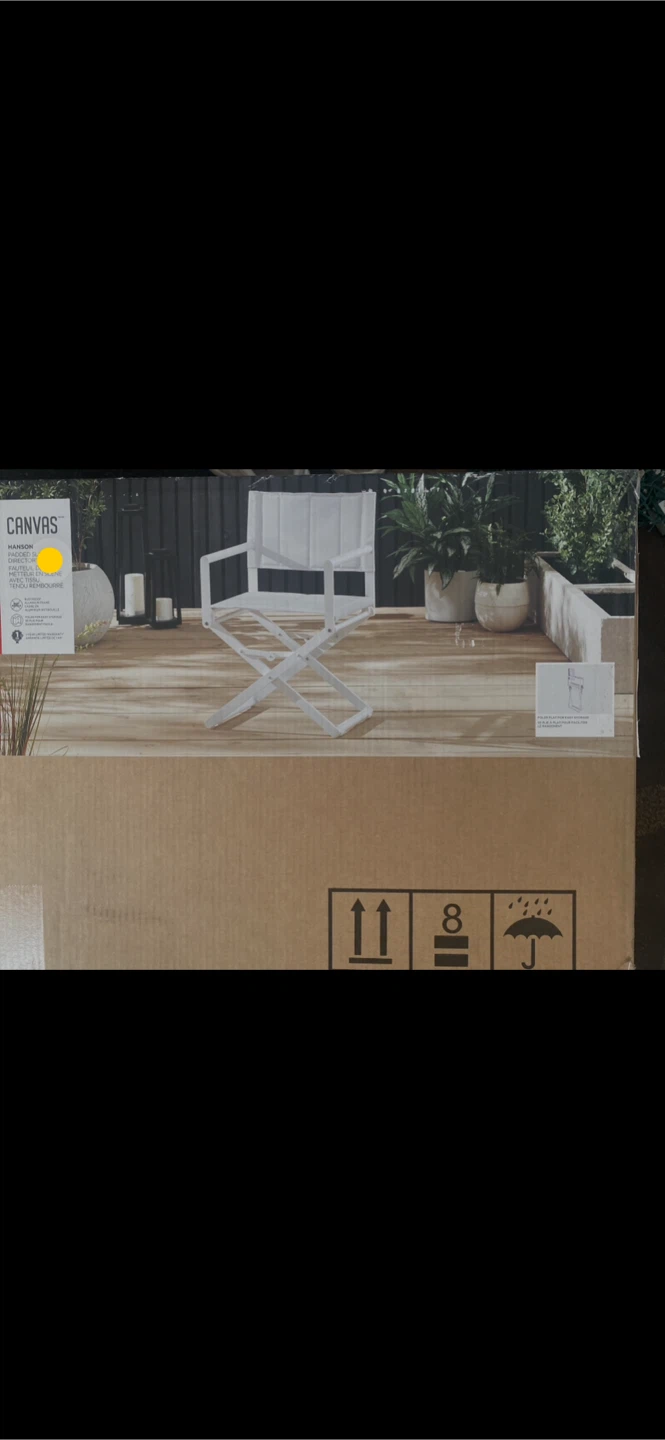 CANVAS Portable Director's 2 Chairs