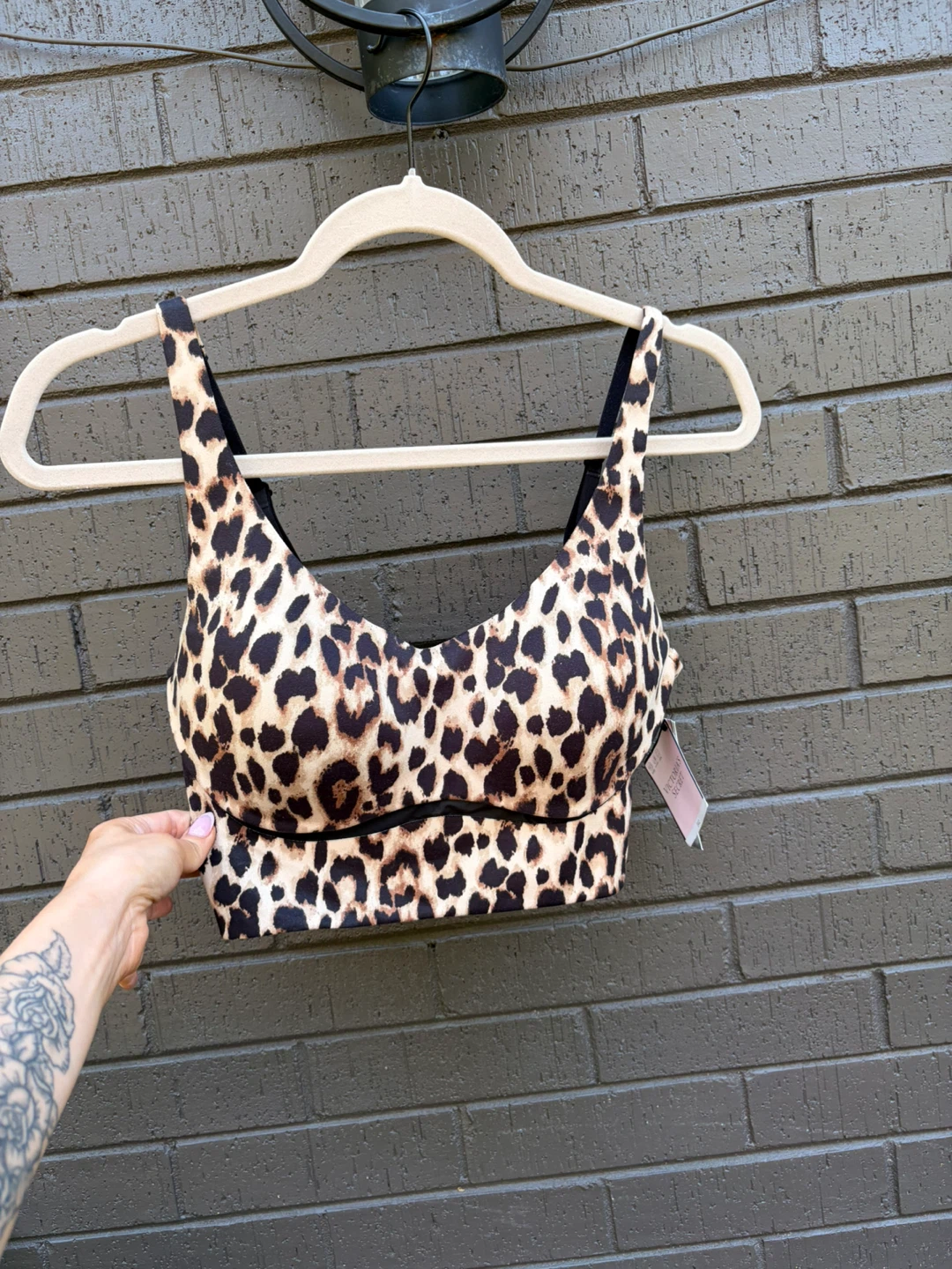 Victoria's Secret Leopard Print Sports Bra