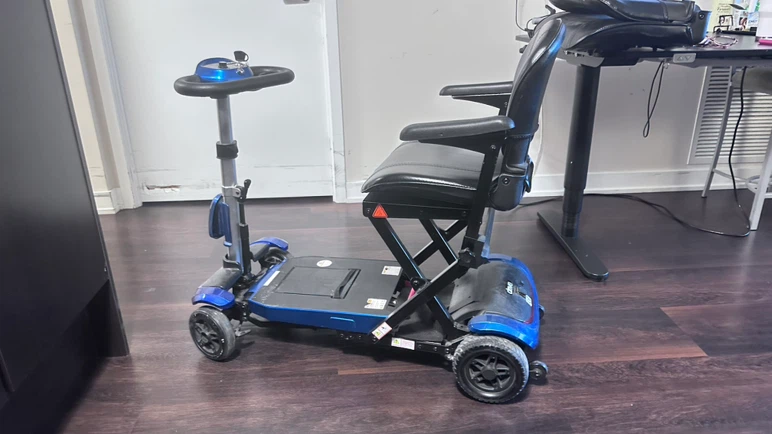 Drive ZooMe Auto Flex folding travel scooter