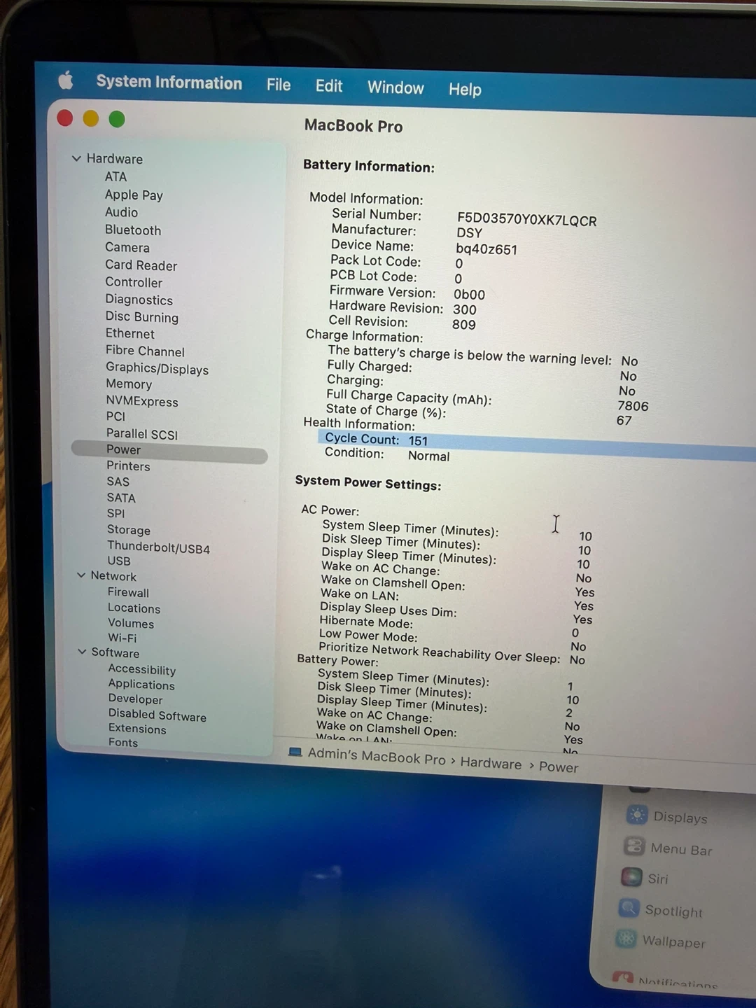 MacBook Pro 16” 2019 A2141/16GB RAM/512GB SSD/Macos Tahoe - photo 4