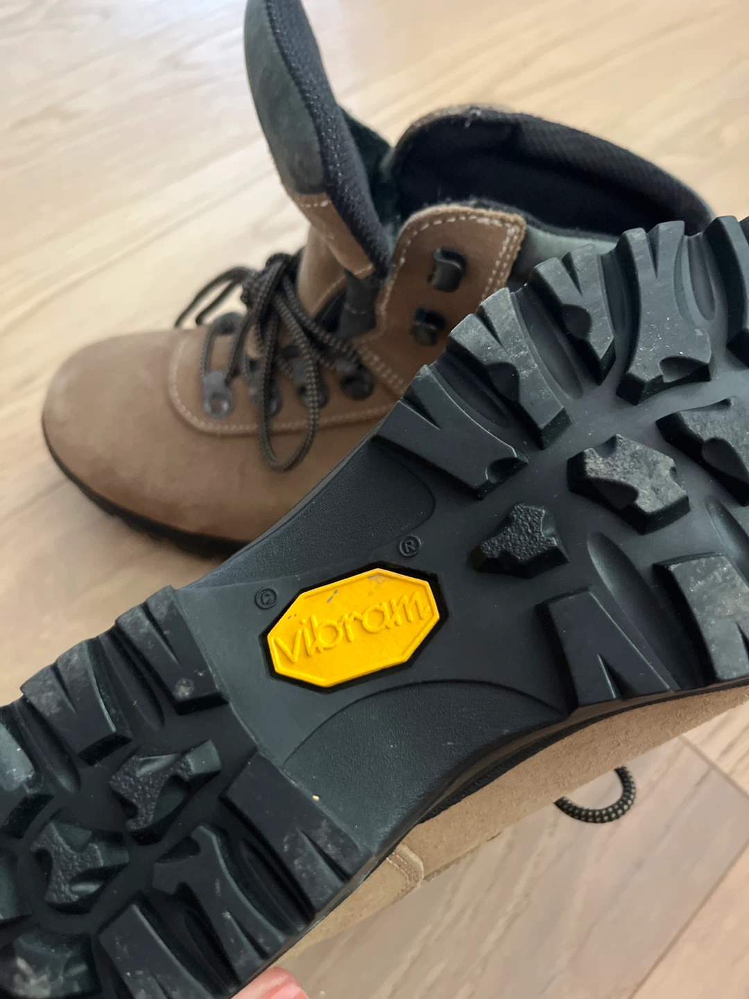 Brown Suede Hiking Boots - photo 2