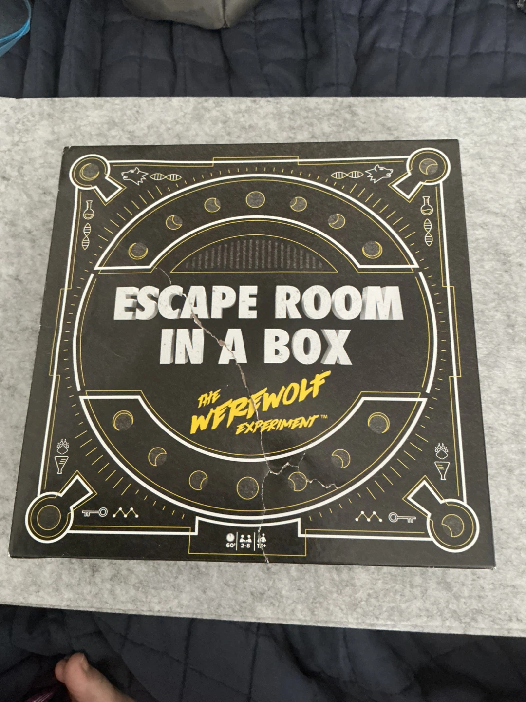 Escape Room in a Box: The Werewolf Experiment Board Game