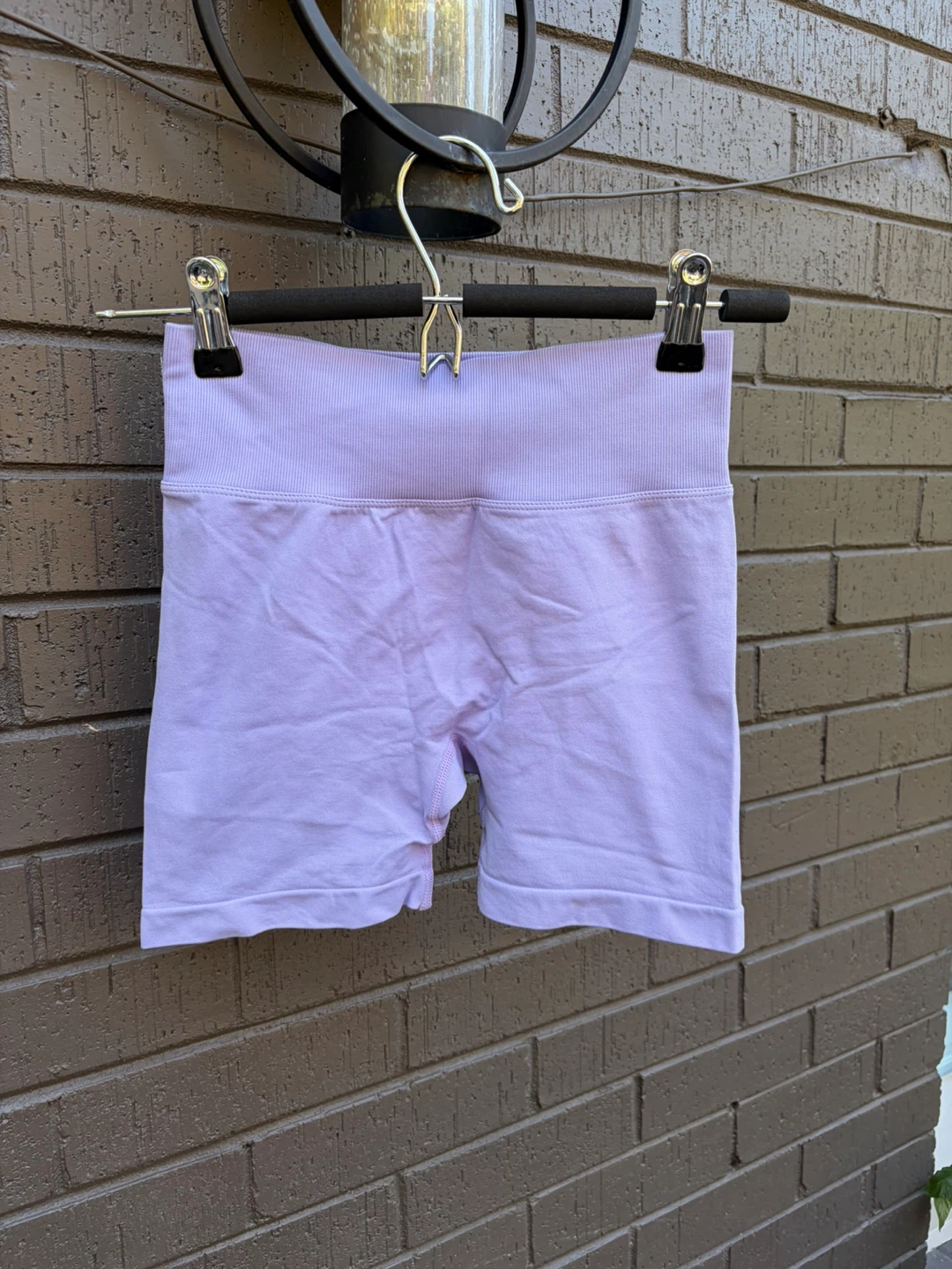 Purple Seamless Bike Shorts - photo 2