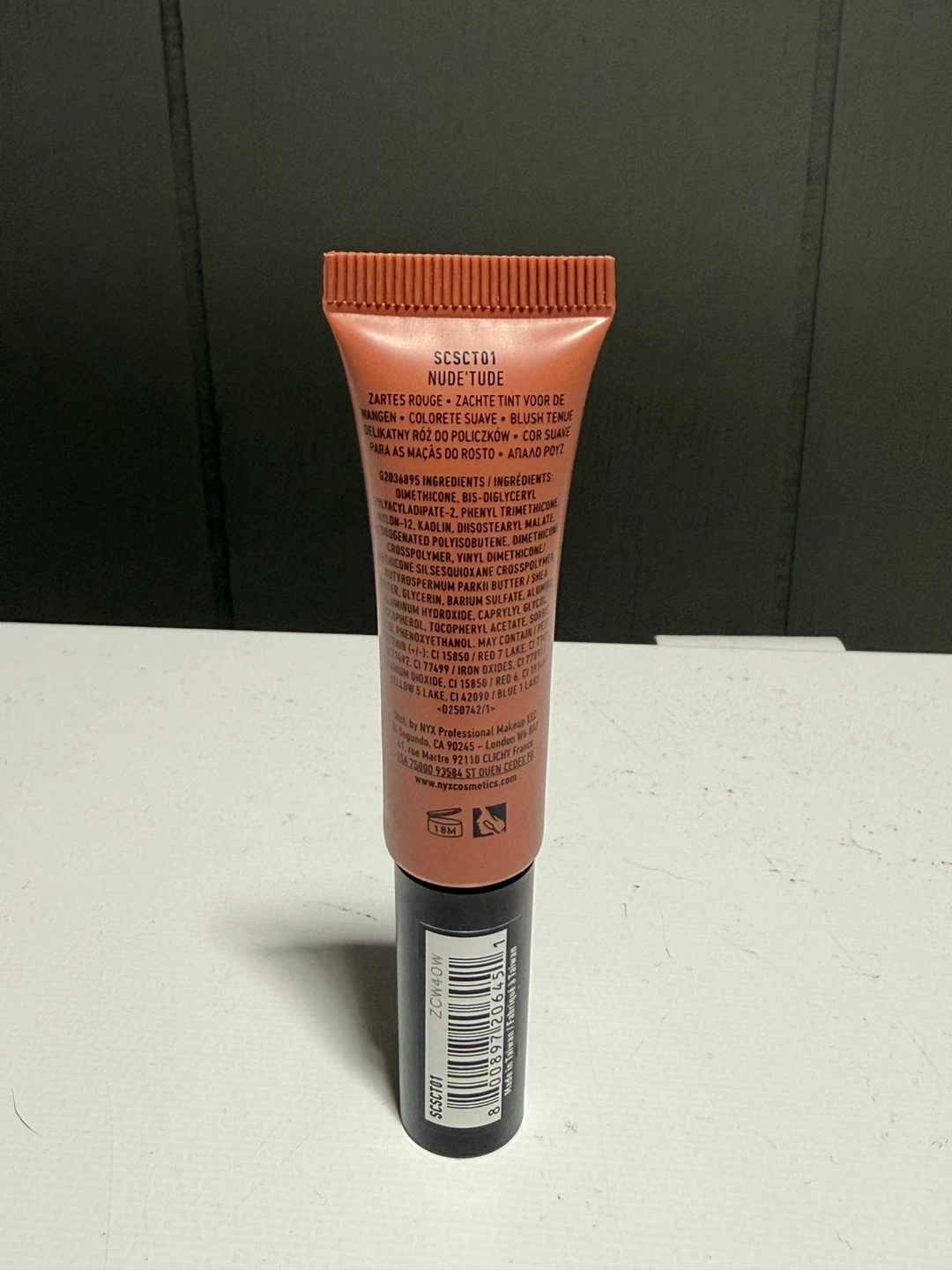 NEW NYX Sweet Cheeks Soft Cheek Tint Blush Mousse Nude’tude - photo 2