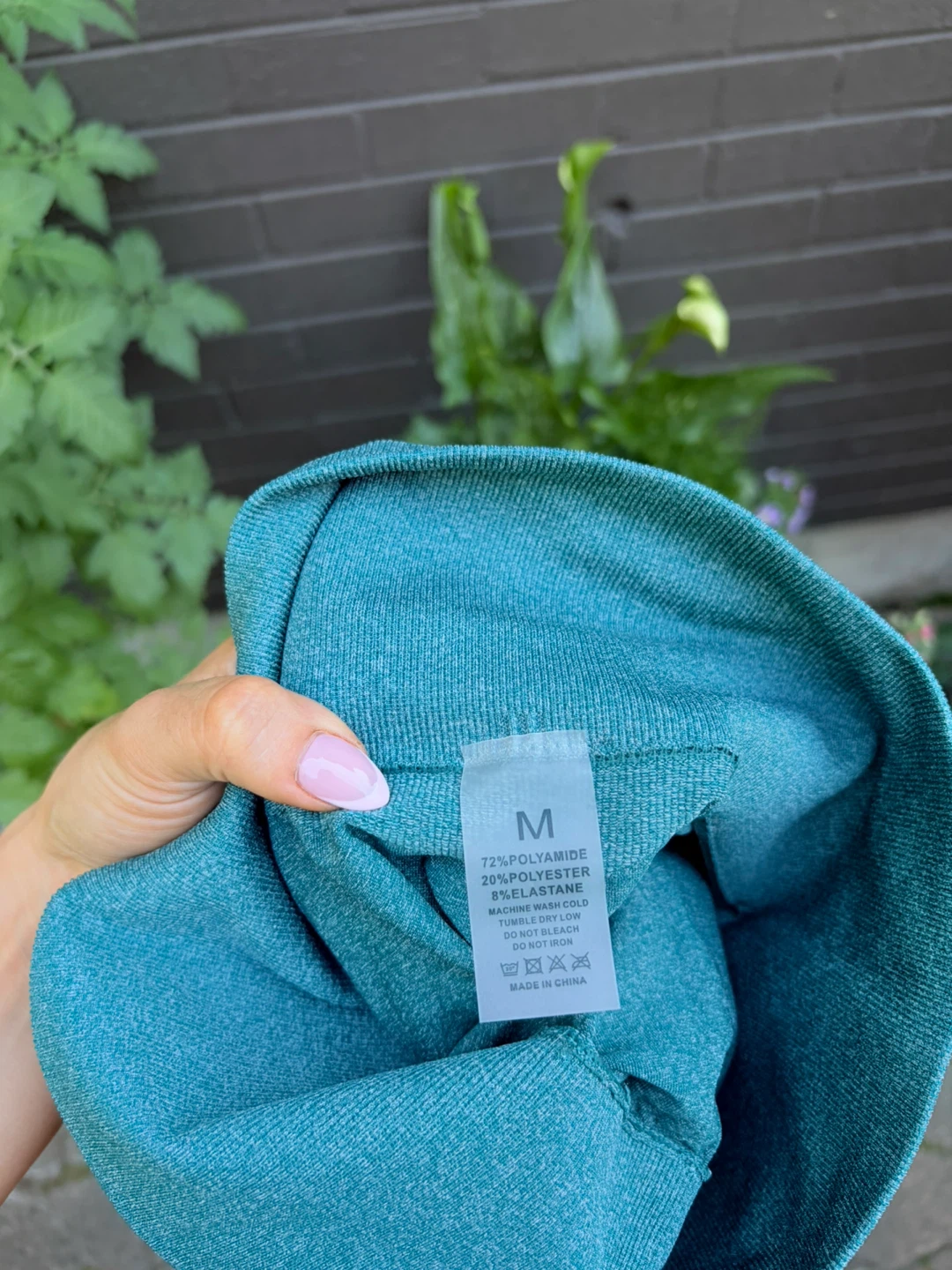 Teal Seamless Workout Shorts - photo 3