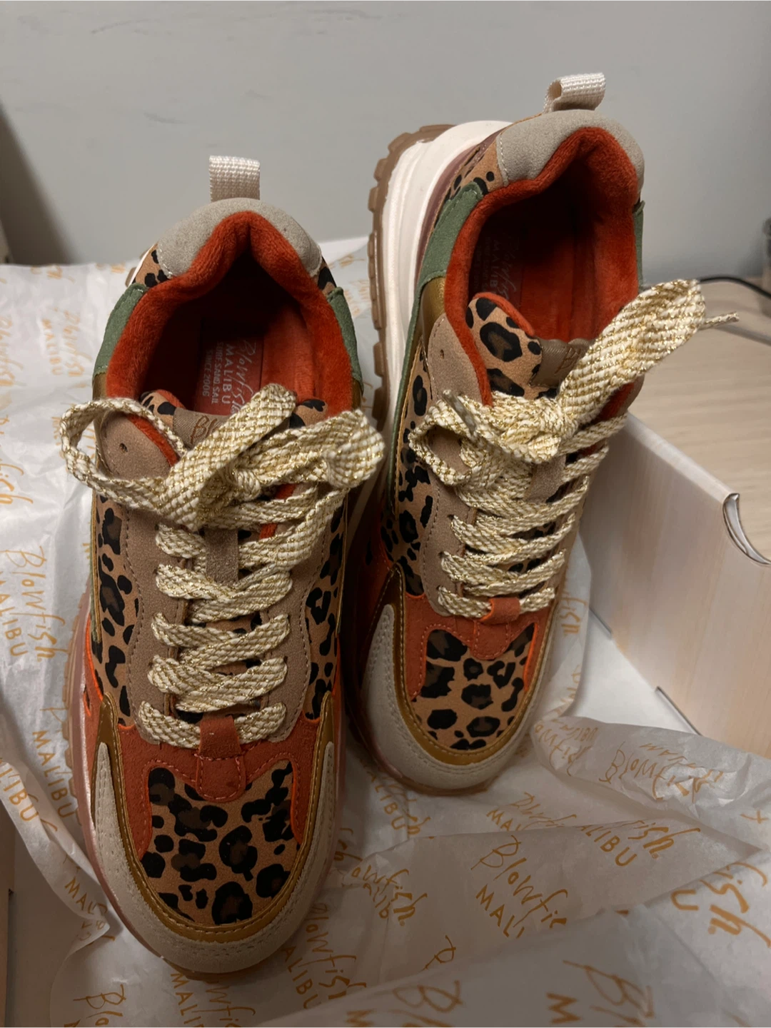 Blowfish Malibu Leopard Print Sneakers - photo 2