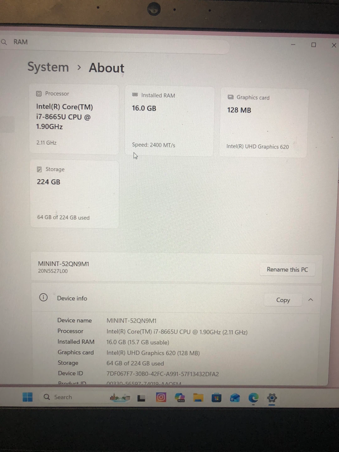 Lenovo Thinkpad T590 Laptop - photo 3