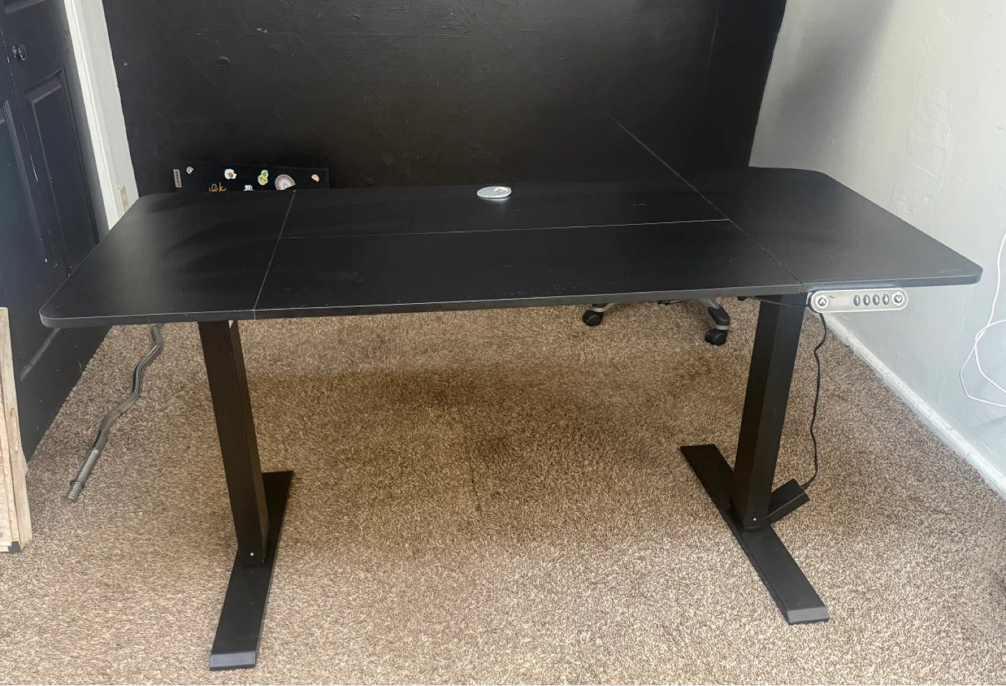 Adjustable computer desk 55”