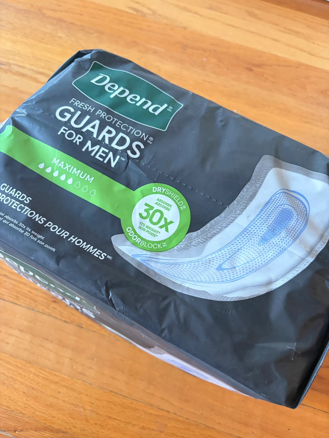 Depend Fresh Protection Guards for Men - Maximum Absorbency - photo 2