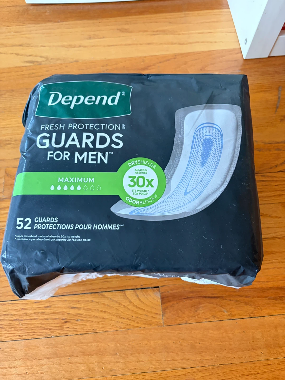 Depend Fresh Protection Guards for Men - Maximum Absorbency