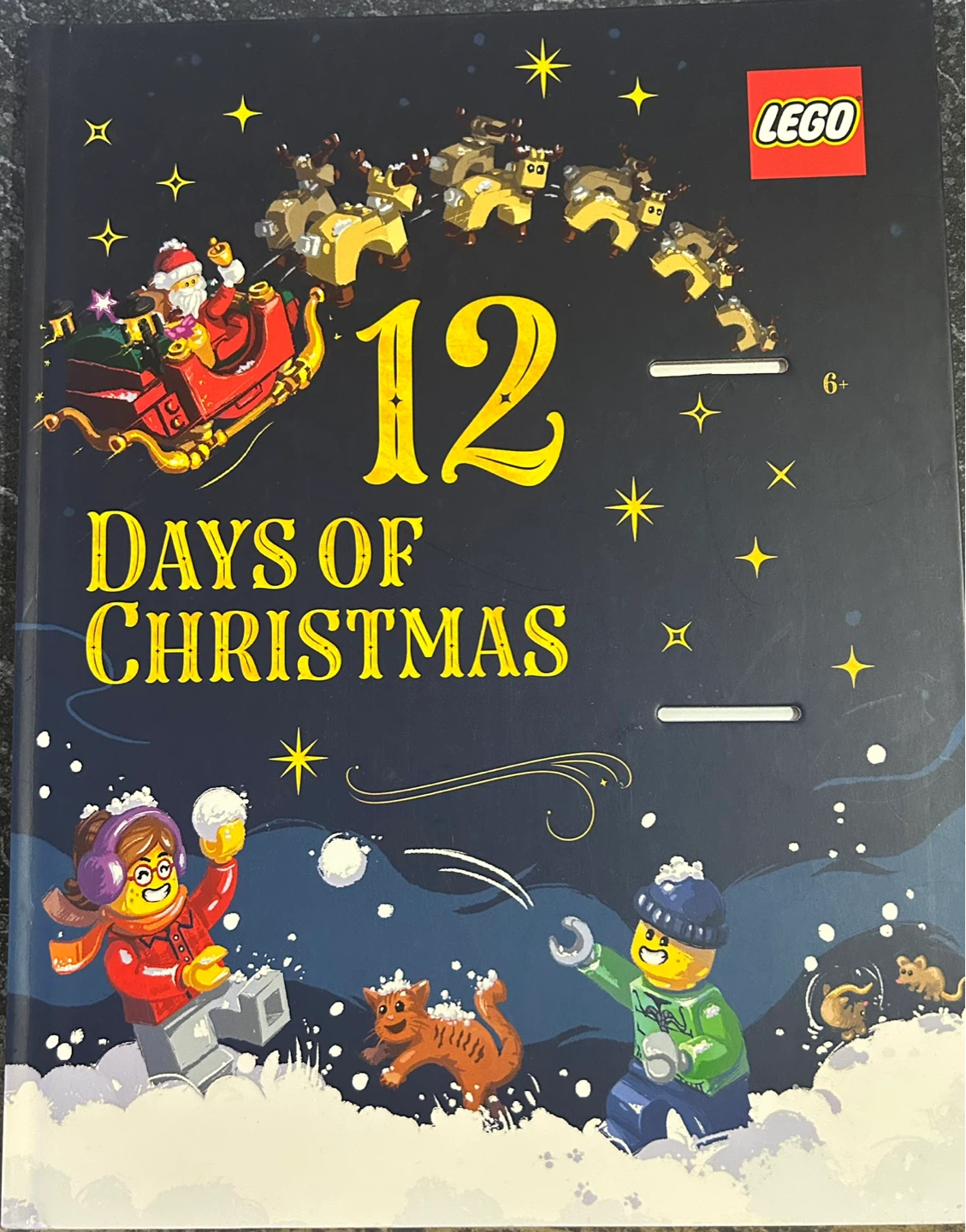LEGO 12 Days of Christmas Book