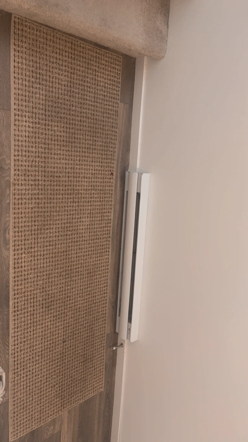 Tan Woven Runner Rug