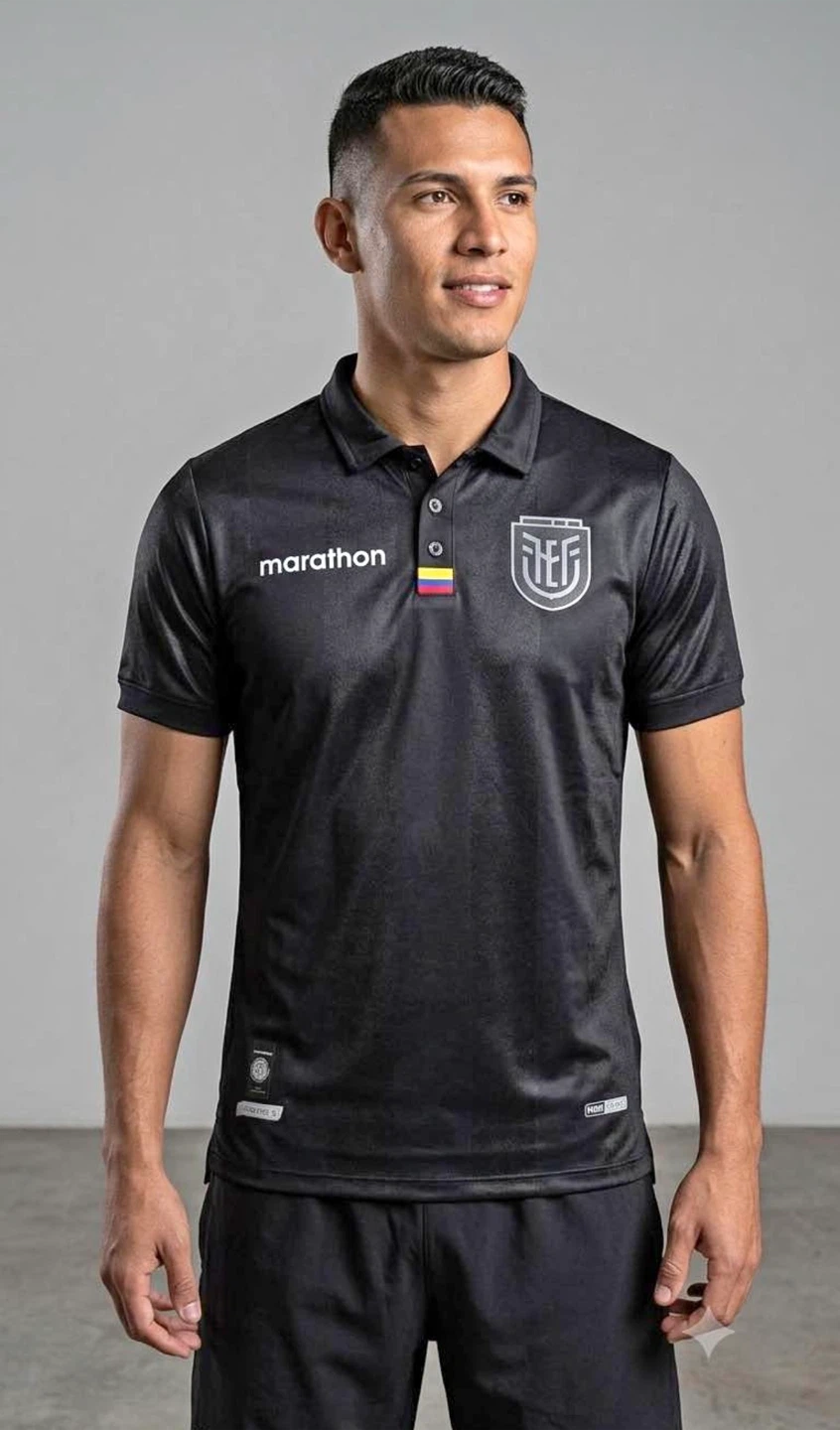 Marathon Ecuador National Team Soccer Polo Shirt