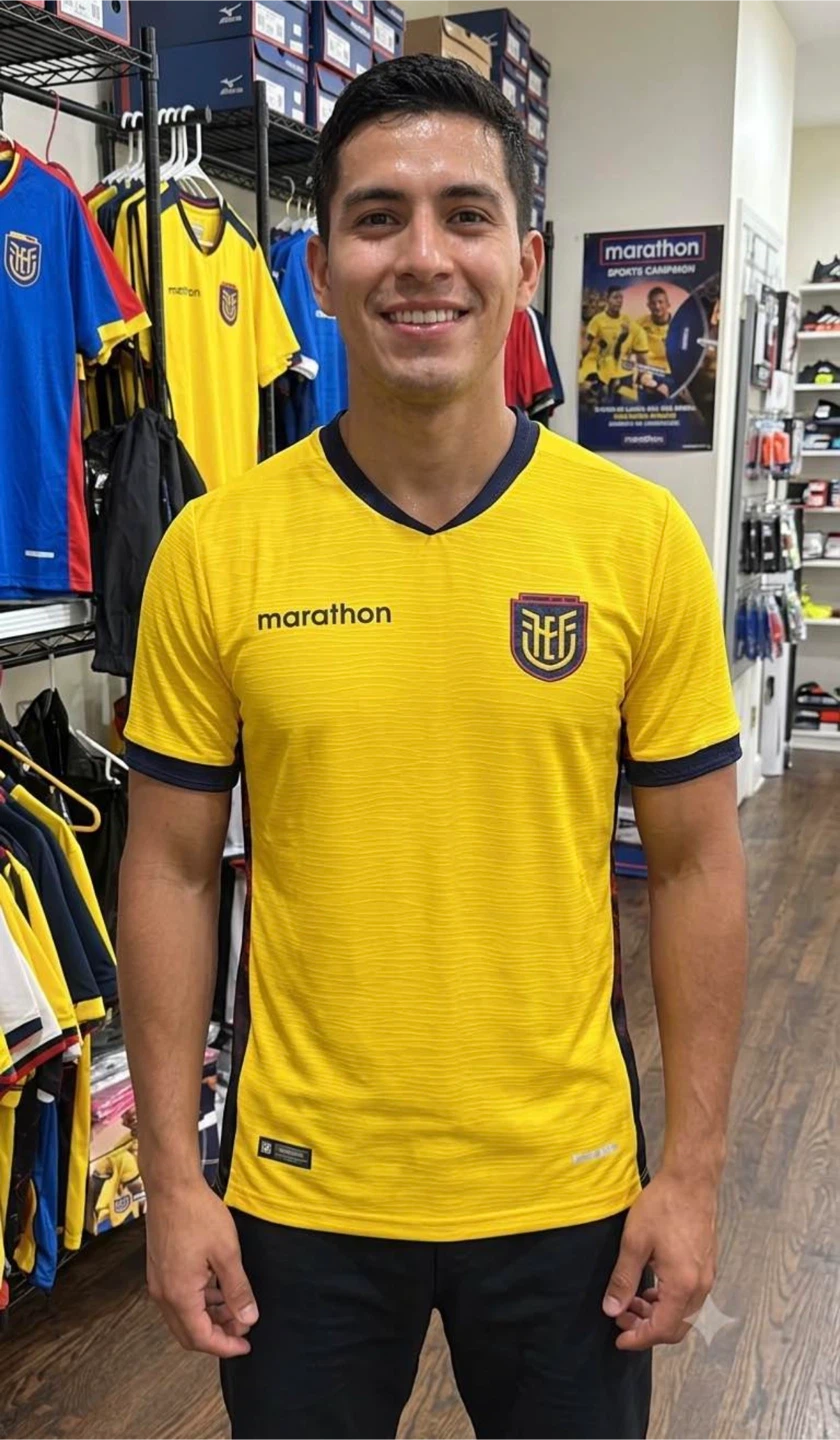 Marathon Ecuador National Team Soccer Jersey