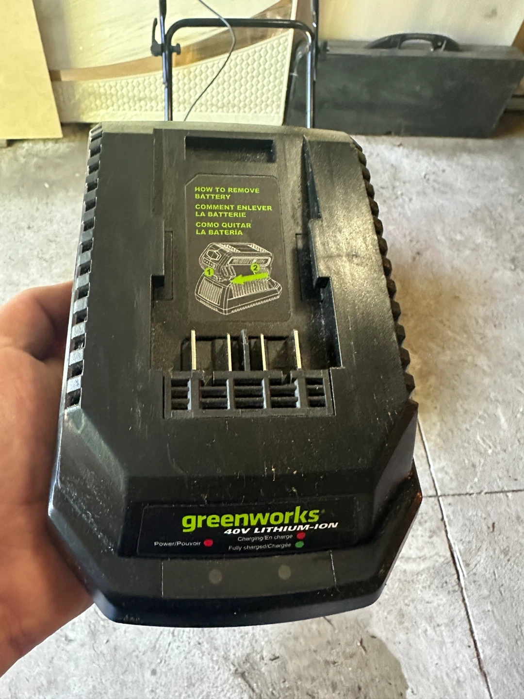 Combo 40v  Greenworks lawn mower ,, string trimmer,, blower - photo 4