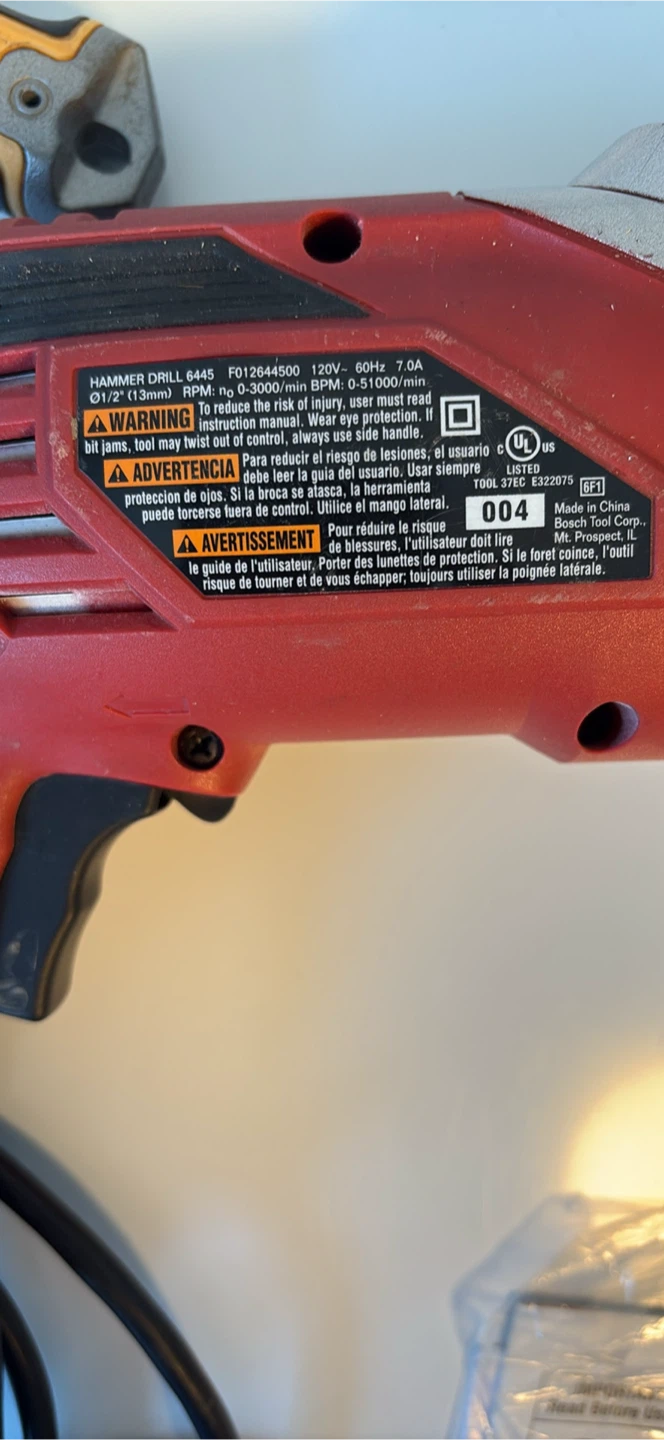 SKIL Hammer Drill with 2 Carbide Tipped Masonry Bits - photo 2