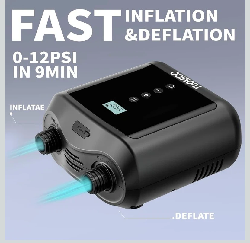 New Portable Paddle Board Electric Air Pump - photo 2