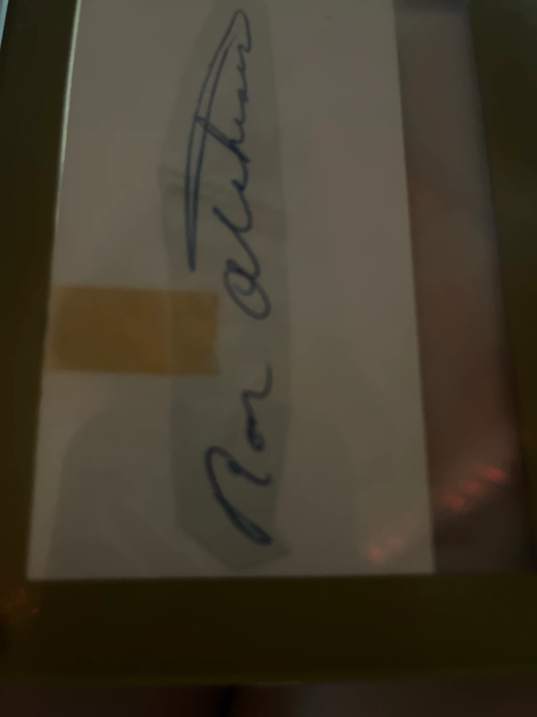 Ron Atchison Signed Football Card - photo 2