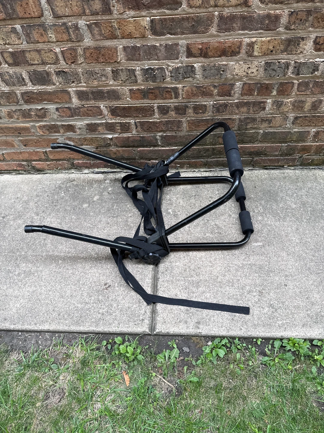 Black Trunk Mount Bike Rack