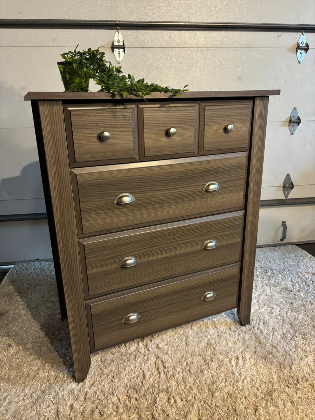 Brown 5-Drawer Dresser - photo 2