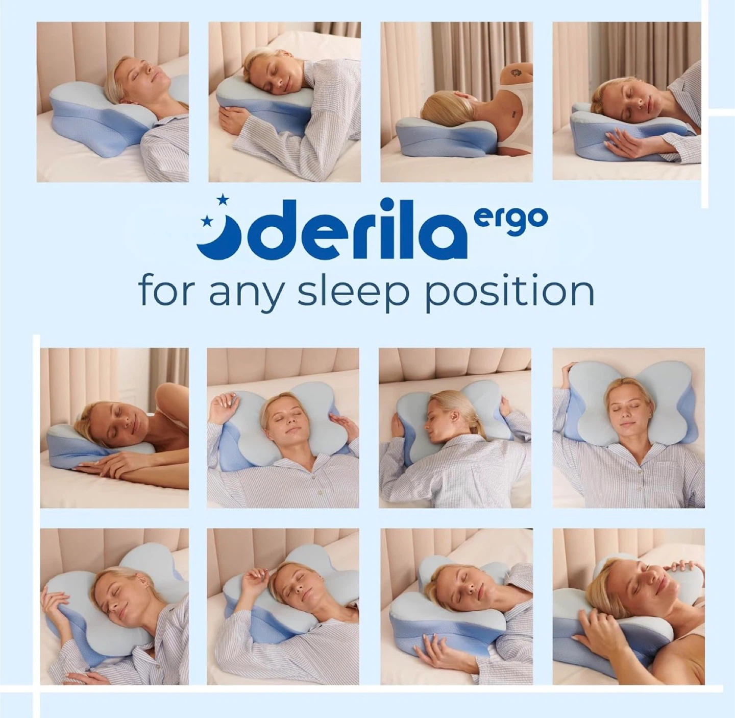 New Derila Ergo Edition Pillow For Peaceful Night Sleep - photo 3