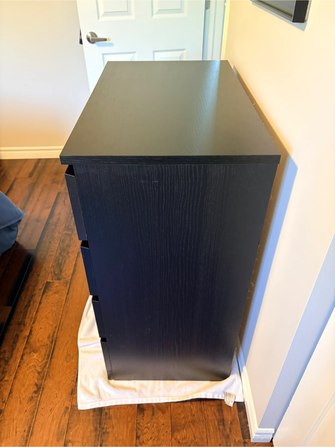 Black 4-Drawer Dresser - photo 4