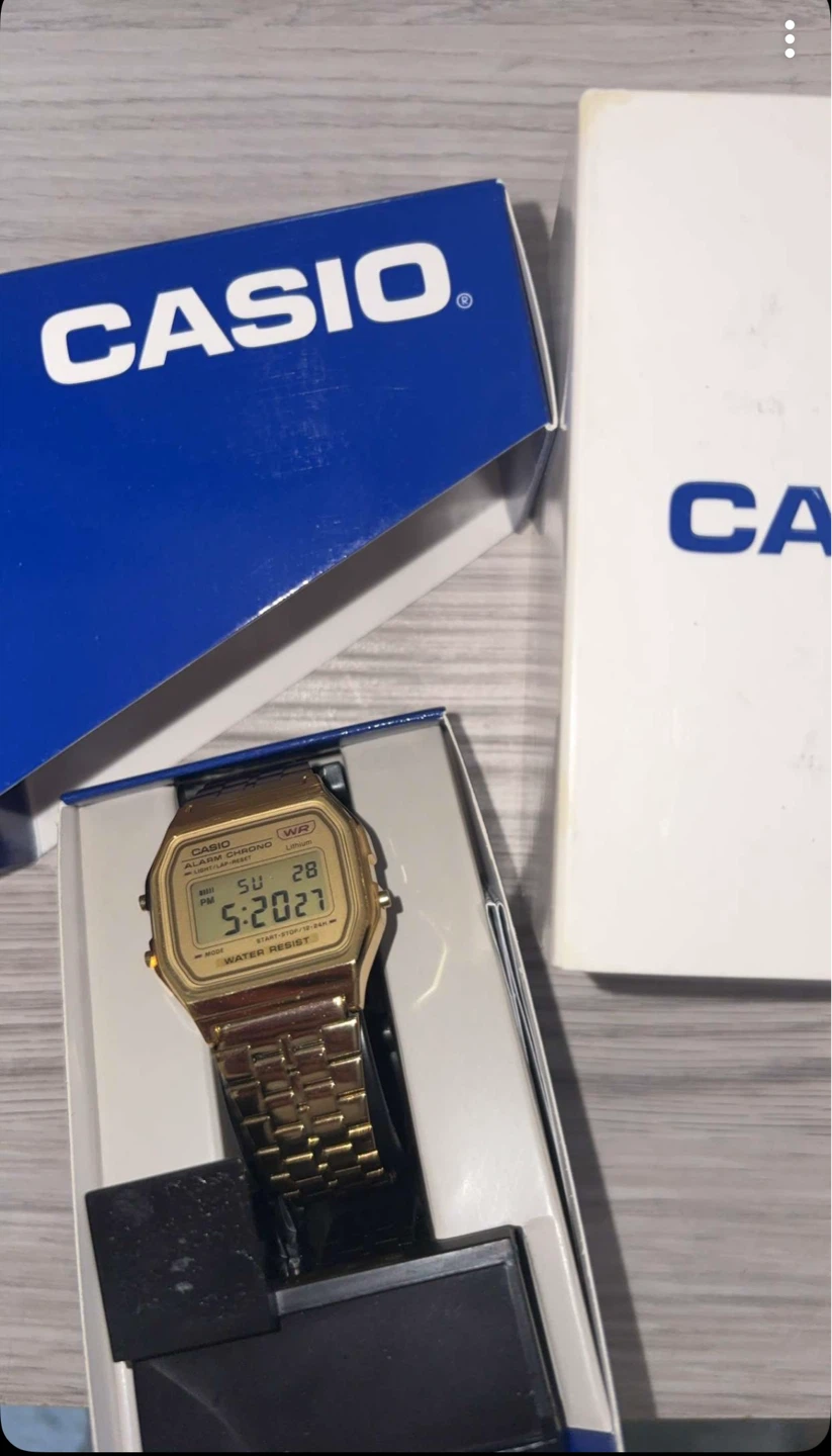 Casio Gold Digital Watch - photo 3