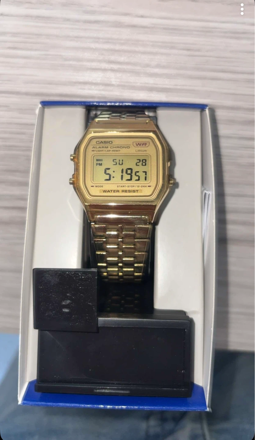 Casio Gold Digital Watch