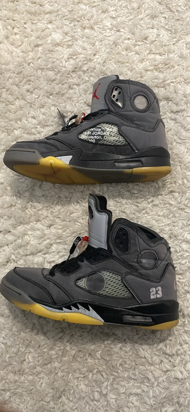 Nike Air Jordan 5 Retro Off-White - photo 2
