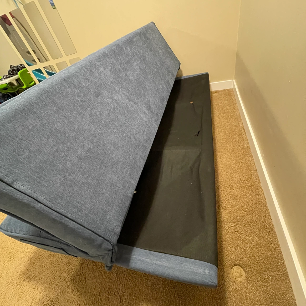 Structube Michel futon style sofa bed - small footprint - photo 5