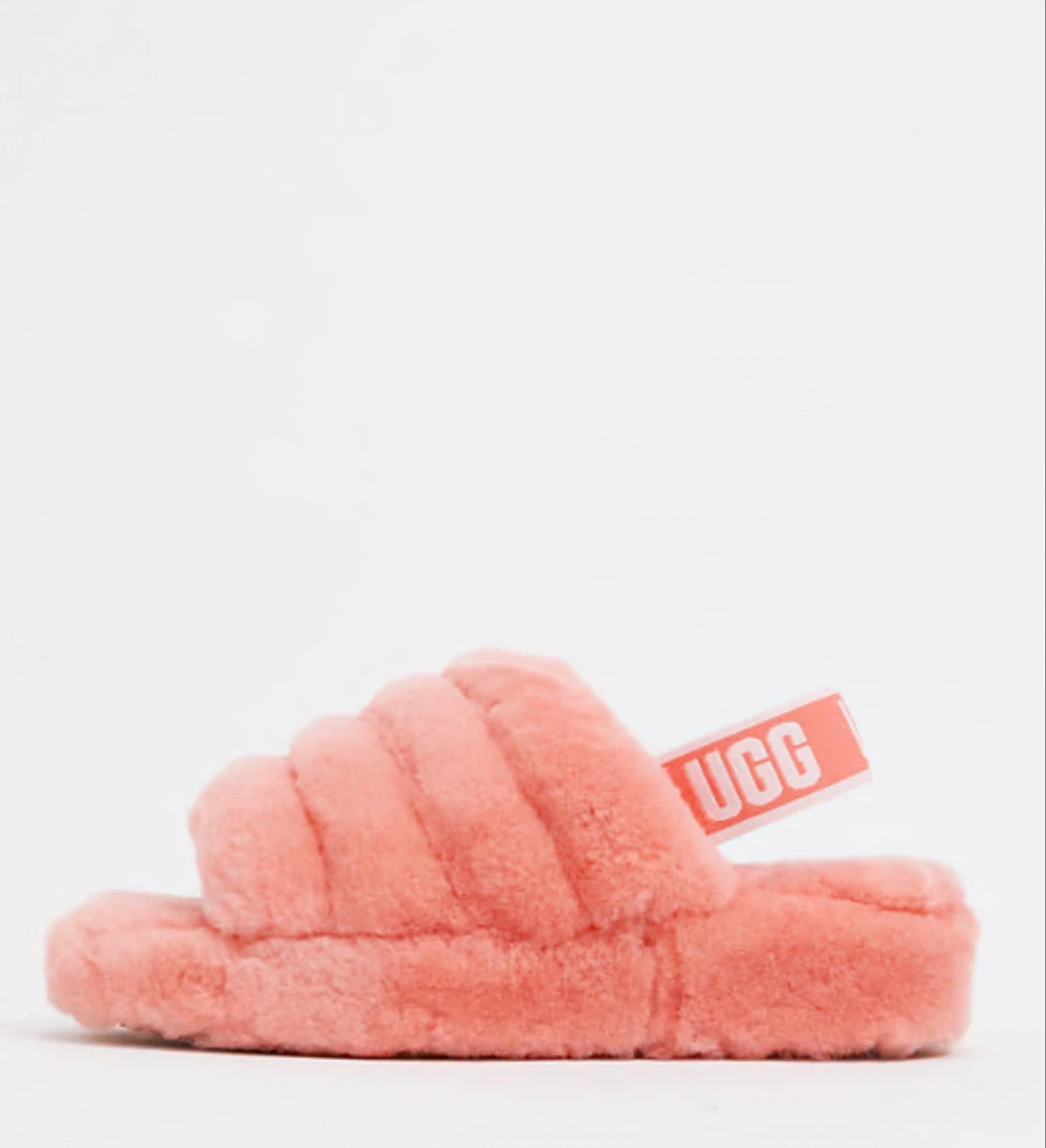 UGG Fluff Yeah Slide Sandals - Coral Pink - photo 2
