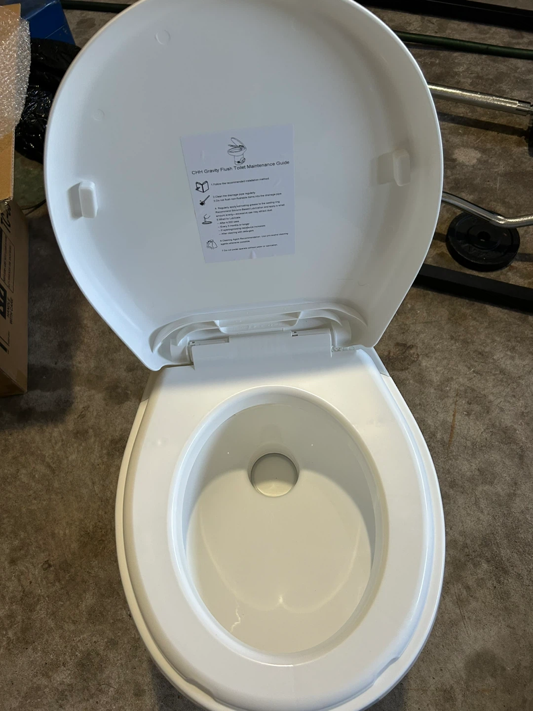 Gravity Flush Toilet