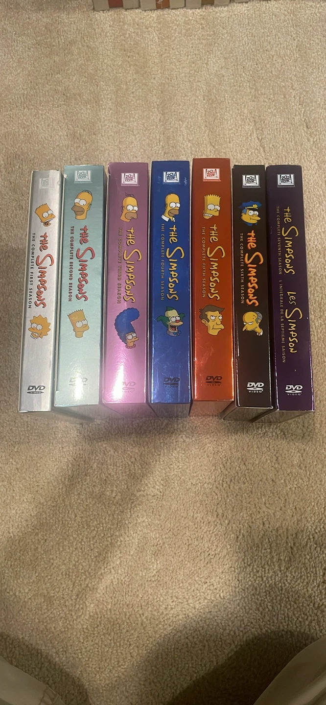 The Simpsons Complete Seasons (1-7)  DVD Box Set