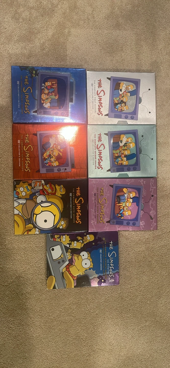 The Simpsons Complete Seasons (1-7)  DVD Box Set - photo 2