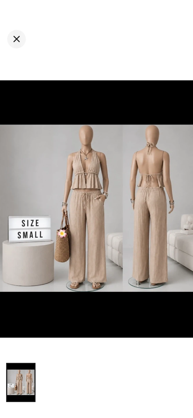 Size small 2 piece set - photo 2